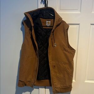 Carhartt Men's Tan Quilted Vest